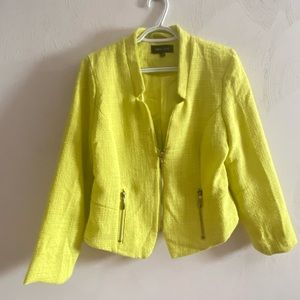 Electric yellow New Look Blazer sz:L ❤️